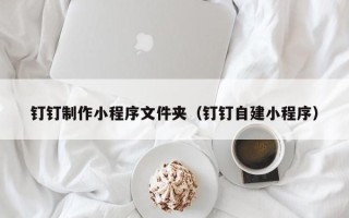 海北钉钉制作小程序文件夹（钉钉自建小程序）